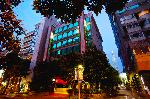 安和精品商務旅館-夜間外觀
